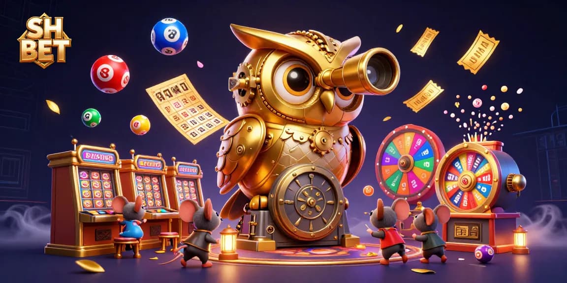 Experience thrilling gameplay at SH BET with dynamic elements and vibrant characters in an engaging casino scene.