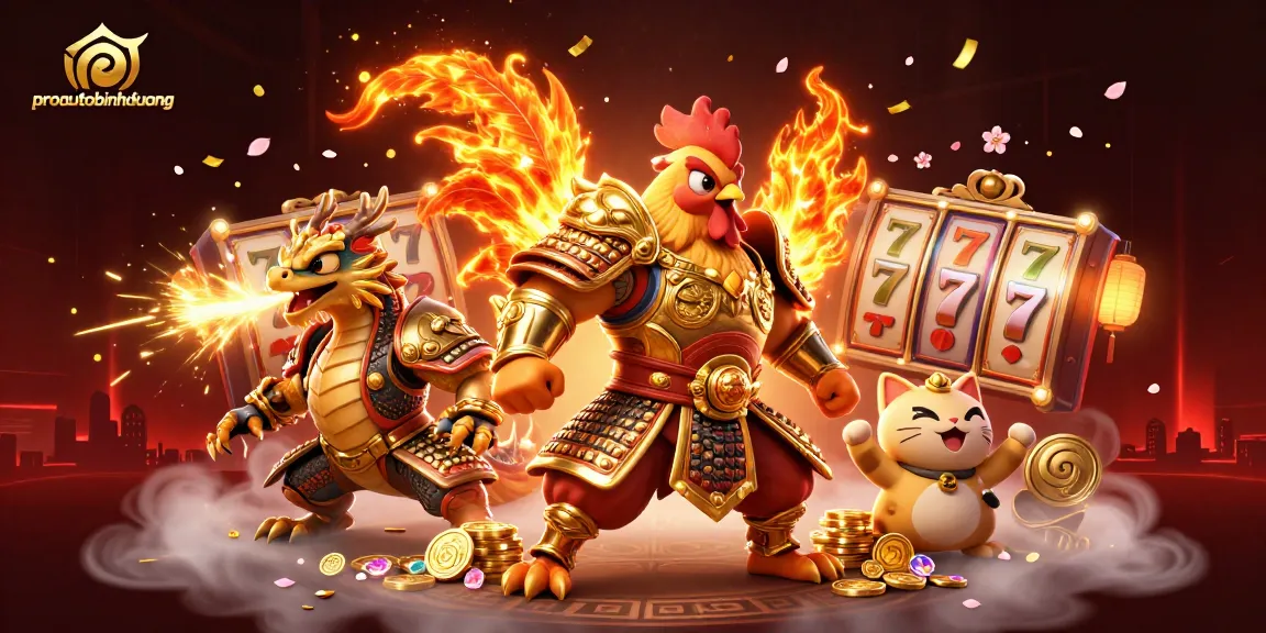 Experience thrilling gameplay at proautobinhduong with dynamic slot action featuring vibrant characters.