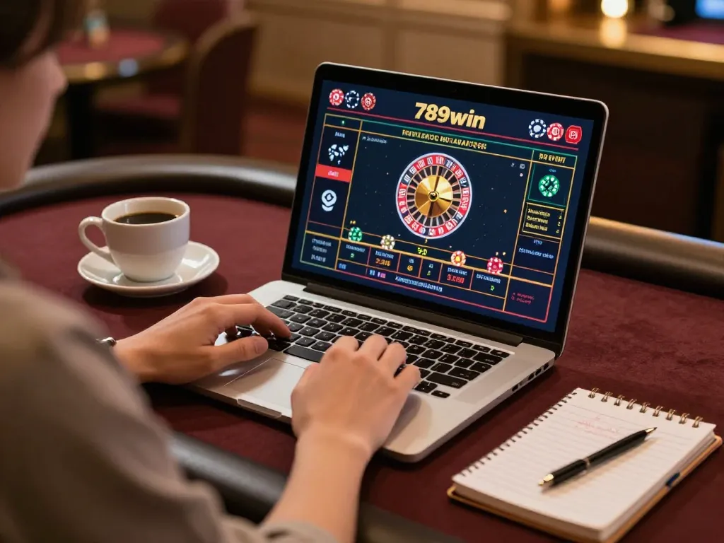 Engage in strategic betting on 789win while enjoying a live roulette game at home.