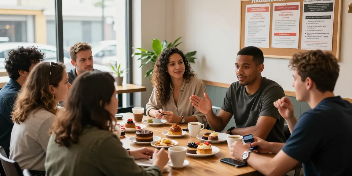 Komunitas di kafe merayakan kebersamaan sambil berbagi tips dari https://honda555.net/ dengan suasana hangat.