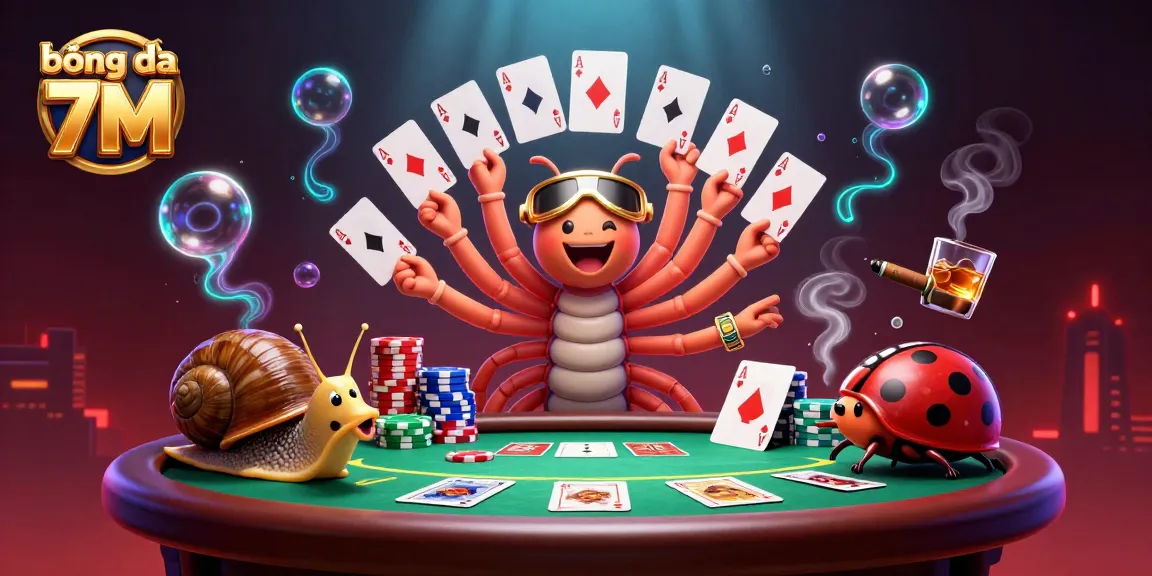 Engage with live betting on bóng đá 7M featuring vibrant casino game elements.