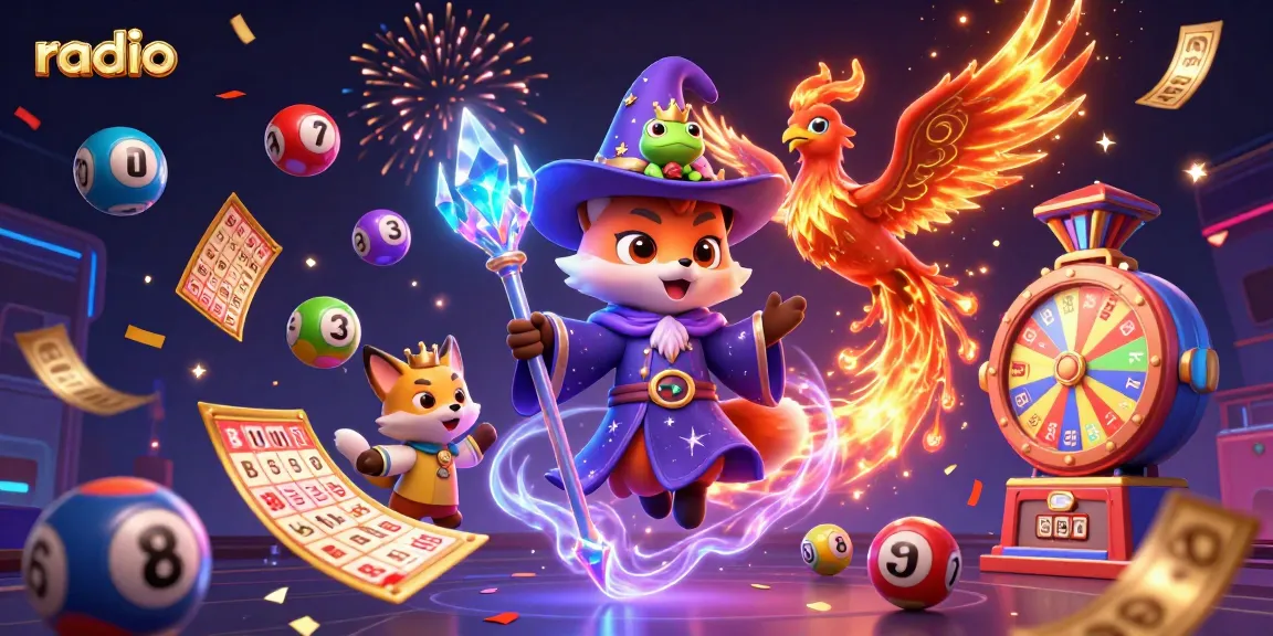 Experience exciting radio-themed casino games with vibrant graphics and magical elements.
