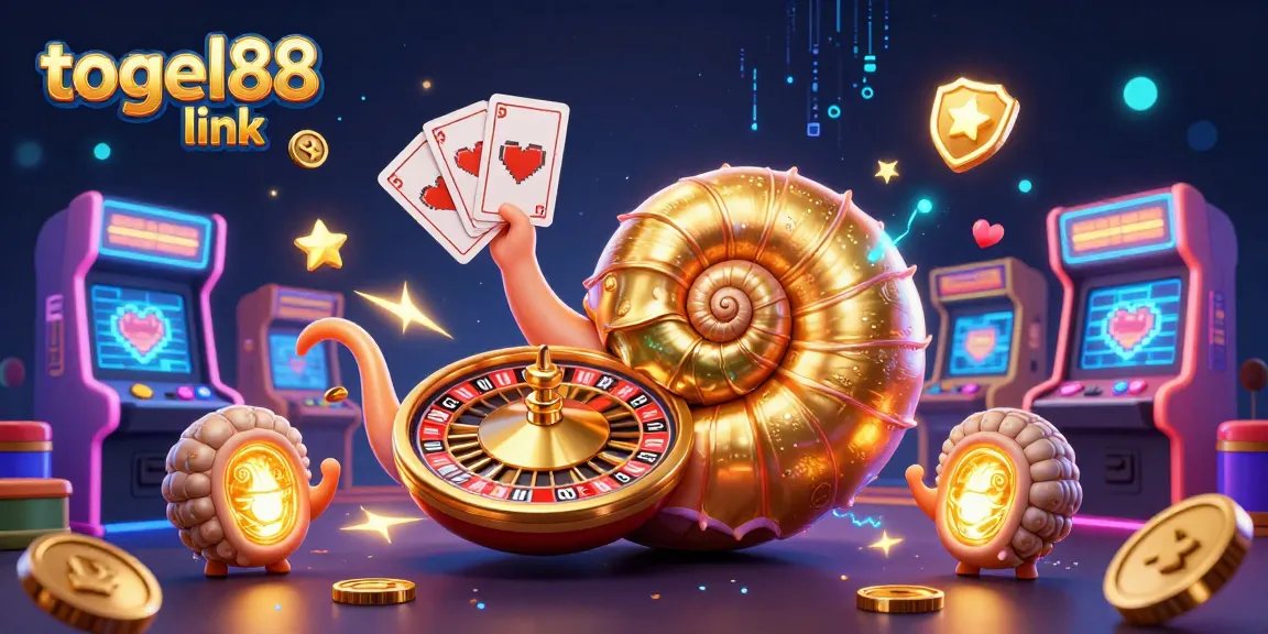 Play exciting games with togel88 link at this vibrant casino-inspired illustration.