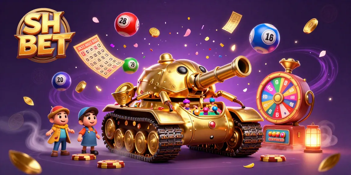 Experience the thrill of SH BET at a vibrant miniature casino inside a golden beetle tank.