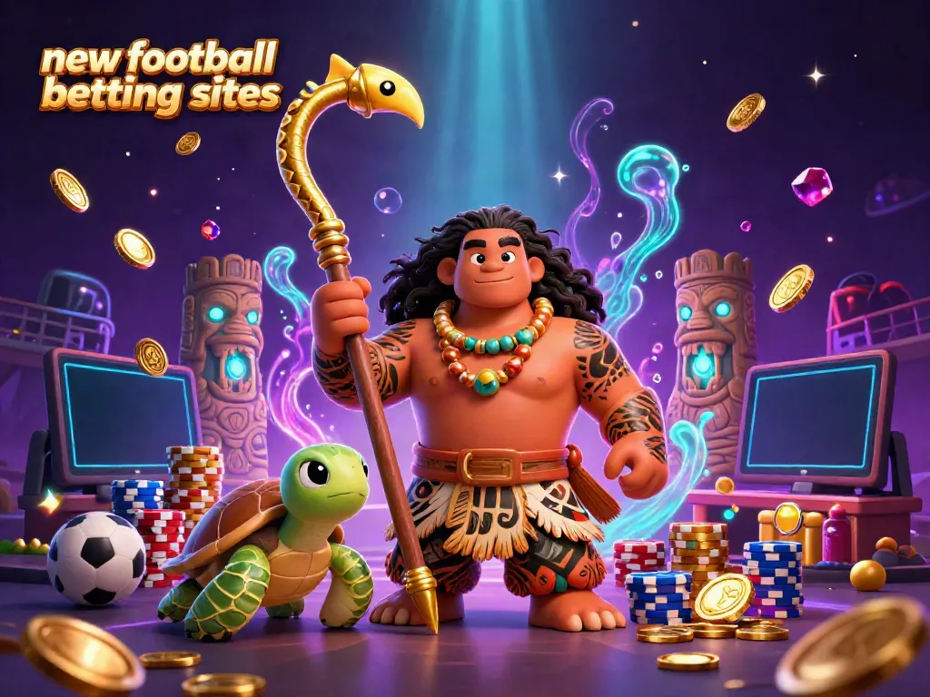 Bet on thrilling new football betting sites with dynamic visuals of sports betting excitement.