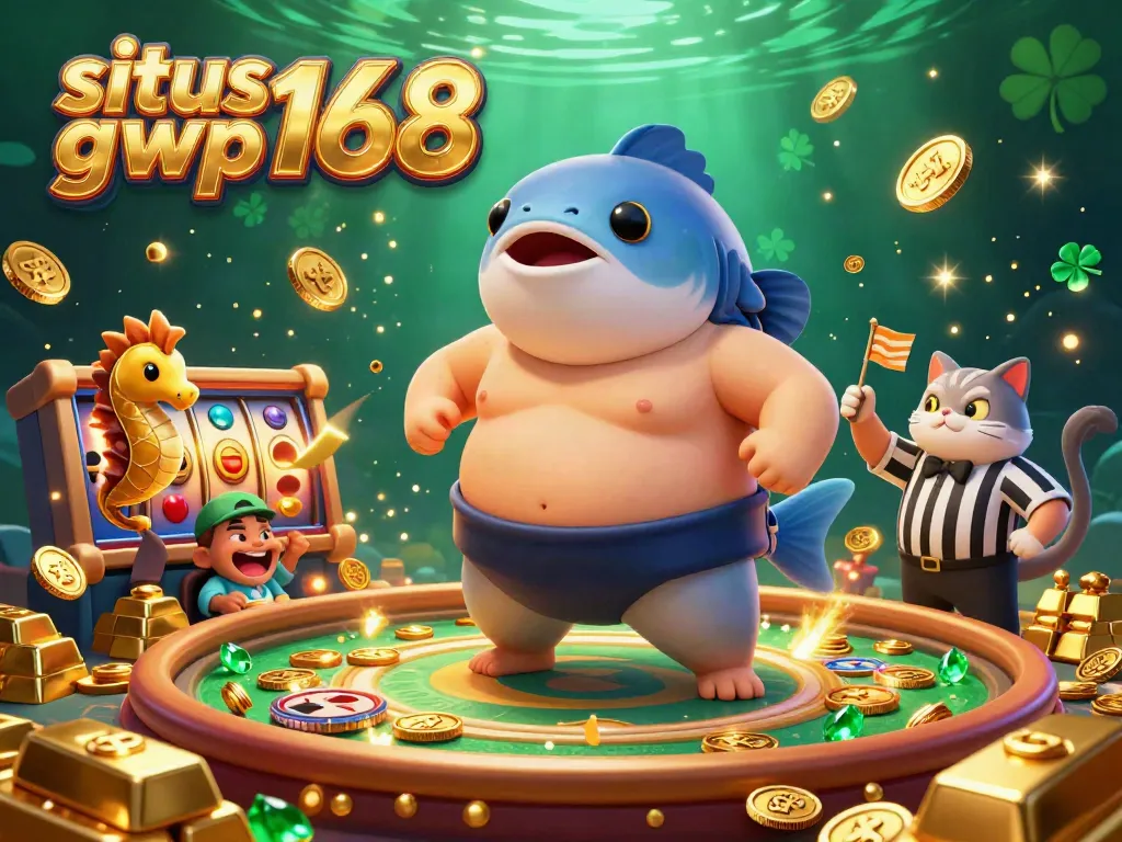 Menangkan slot gacor di situs gwp168 dengan fugu dan catfish di arena kasino bawah laut.