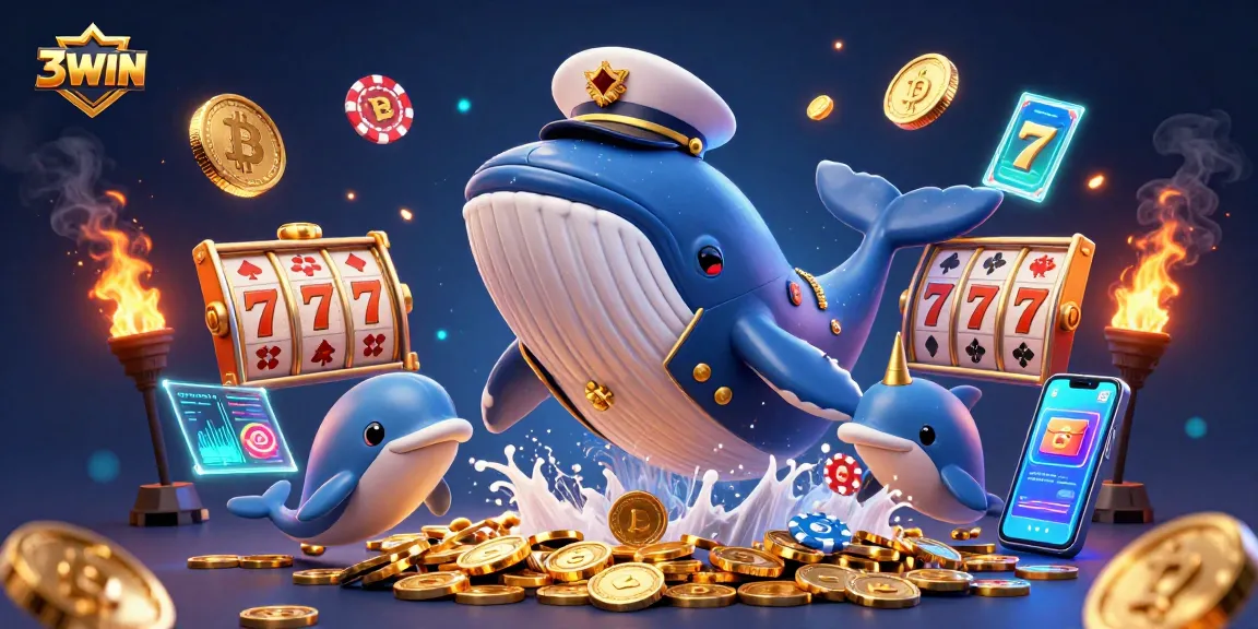 Engage with 3WIN and capture thrilling moments in a sea of coins with adventurous characters.