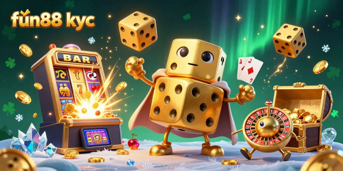 Trải nghiệm cược với fun88 kyc trong không gian casino sống động.