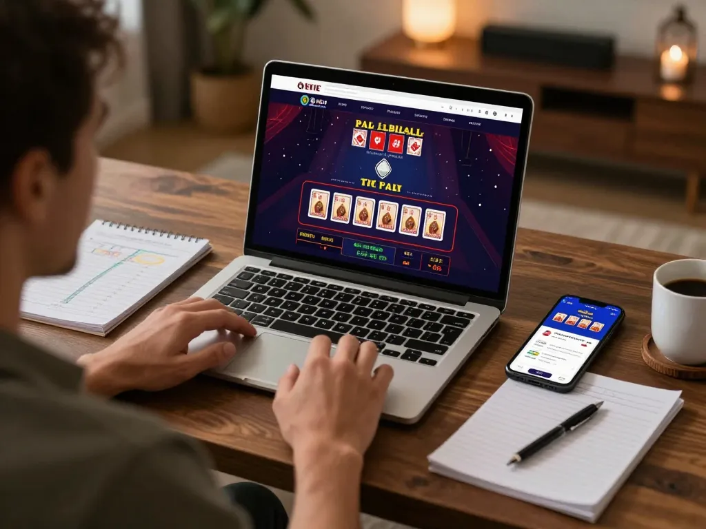 SC88 player engaged in a live dealer game, interactive online gaming experience