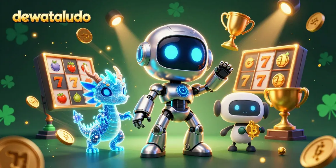 Menghasilkan keuntungan melalui permainan di dewataludo dengan robot 3D dan keajaiban slot.