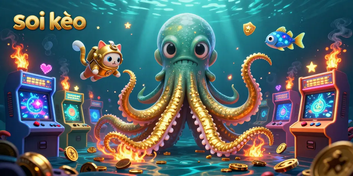 Bet smart with soi kèo's tips amidst a vibrant underwater casino adventure.