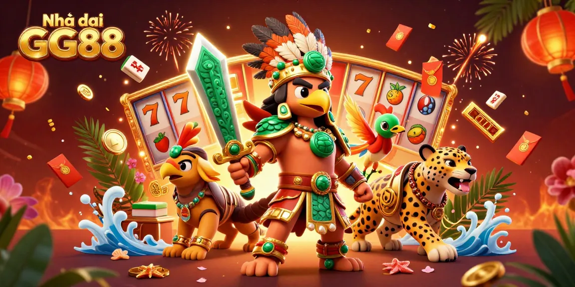 Engage with Nhà cái GG88 and explore exciting 3D casino games with vibrant characters and elements.