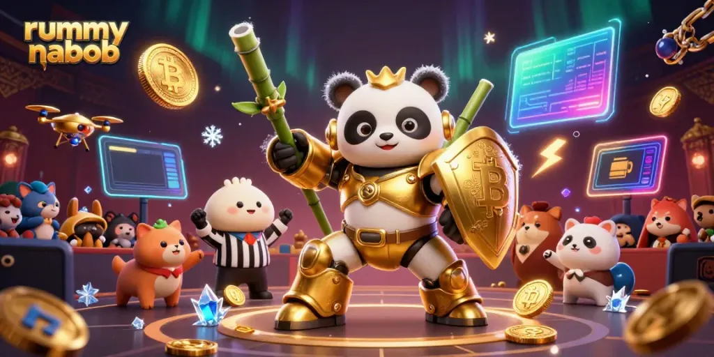 Rummy nabob memberikan pengalaman bermain yang menarik dengan robot bertemakan rummy dan elemen kripto