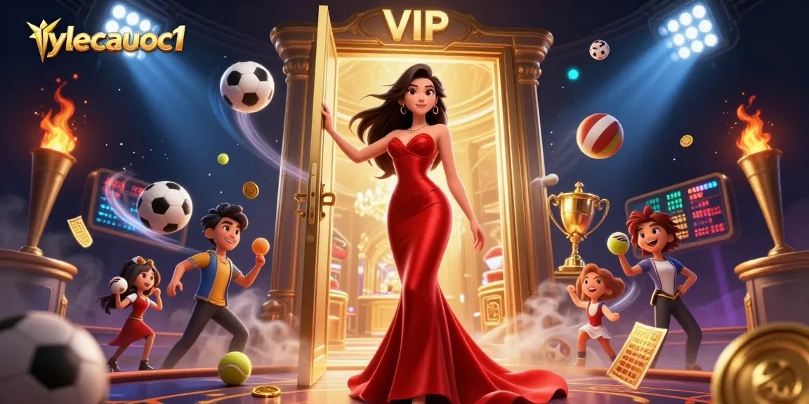 Experience thrilling sports betting with tylecacuoc1 in a luxurious casino atmosphere.