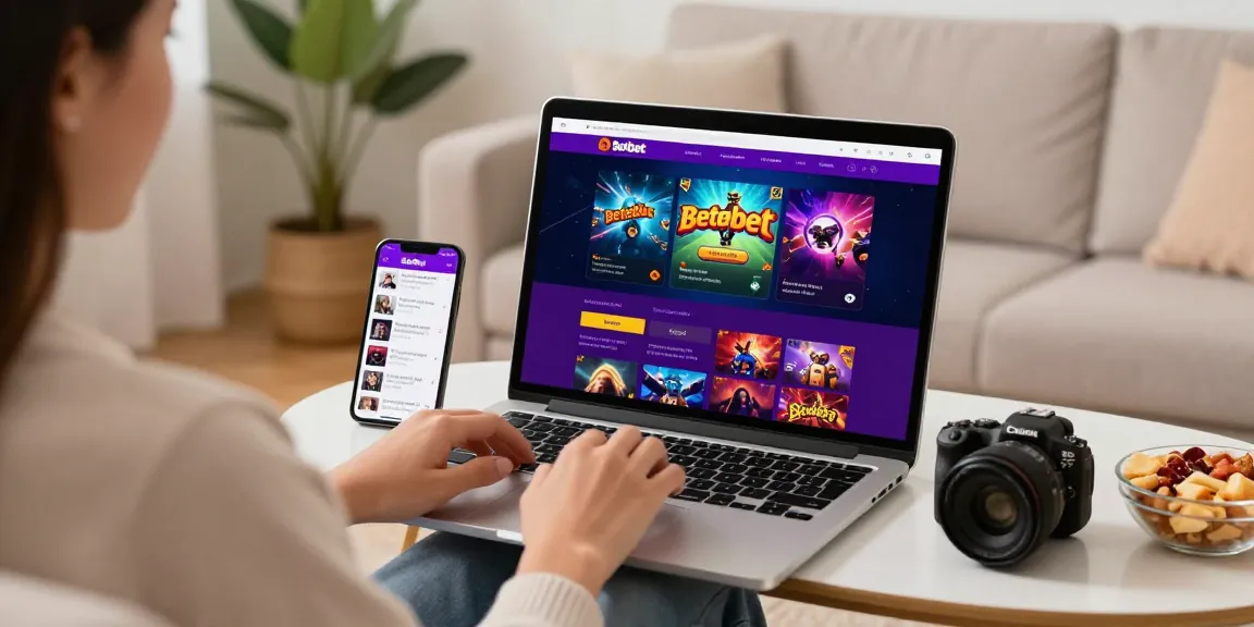 Engaging Betebet online gambling scene showcasing user-friendly interface and vibrant gaming graphics.