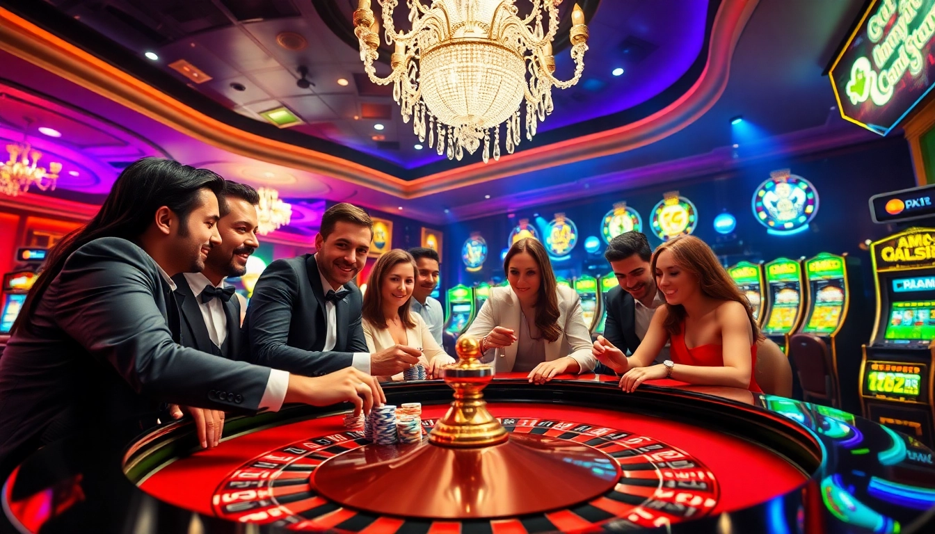 Rasakan sensasi kemenangan Datuk saat para pemain merayakan kemenangan mereka di kasino mewah.