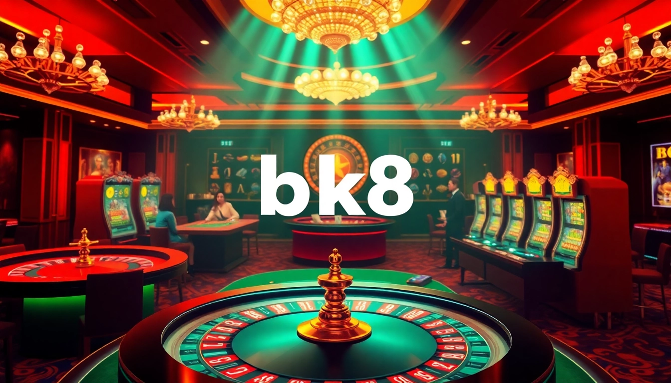 Experience thrilling gameplay with bk8 สมัครสมาชิก at a luxurious online casino.