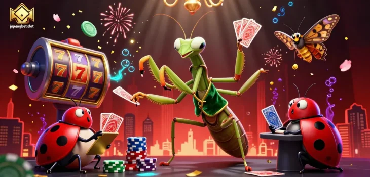 Experience thrilling jepangbet slot action with vibrant characters and dynamic gaming elements.